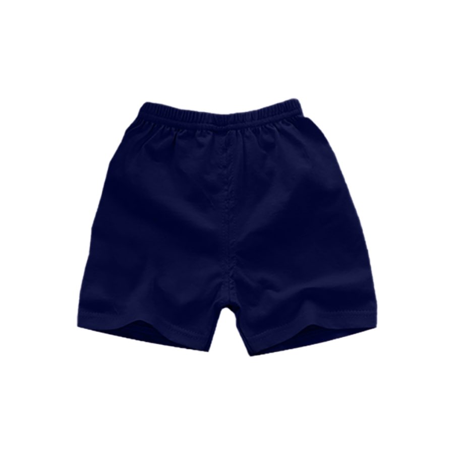 Kids Short Pants Cotton Navy - S
