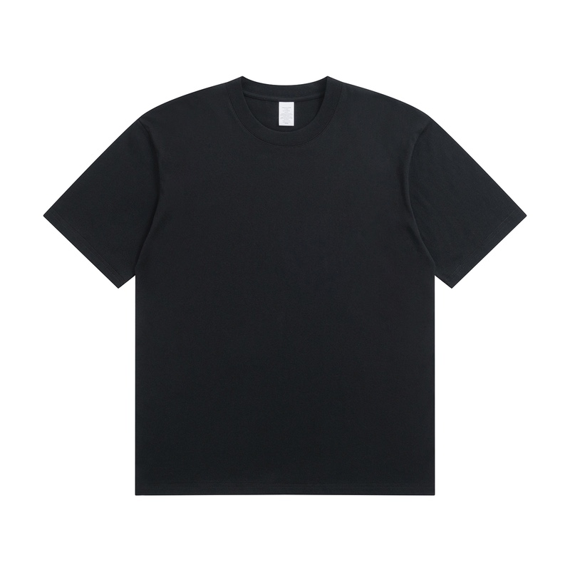Premium 230gm Cotton RN - Black (XXXL)