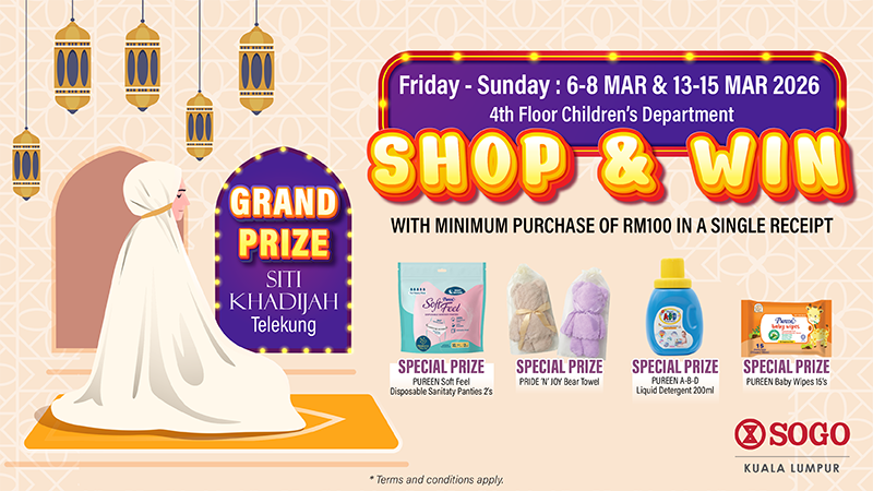 Siti Khadijah telekung could be yours this Raya 🌙