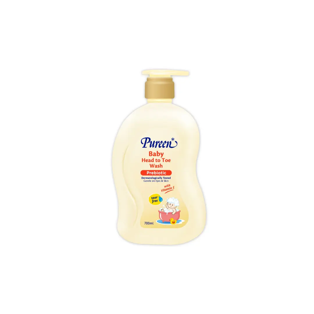 Pureen Baby Head to Toe Wash Prebiotic 700ml