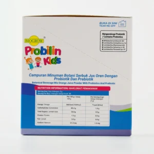Probilin Kids - Nutrition Info