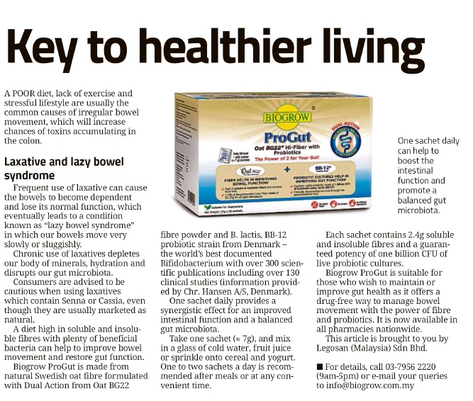 Key to healthier living