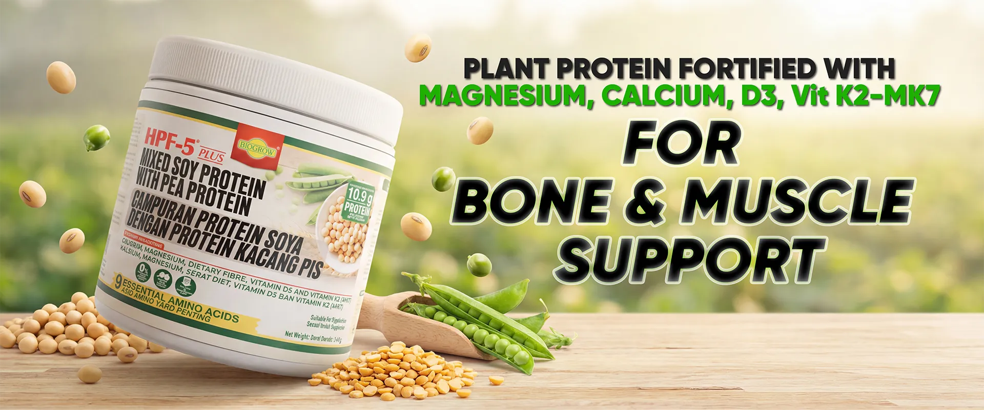 HPF-5 PLUS: Addressing Muscle and Bone Loss