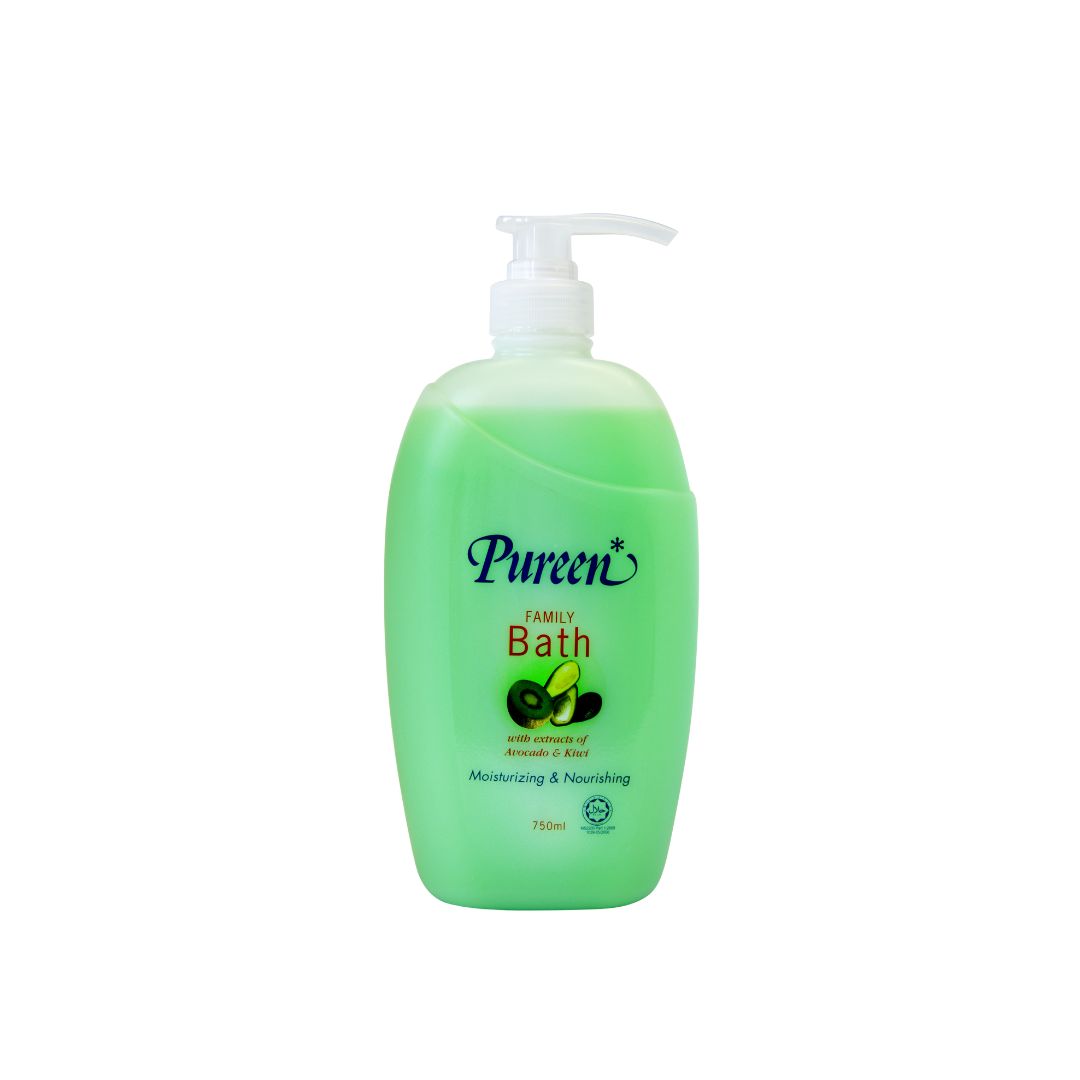 Pureen Family Bath (Avocado & Kiwi) 750ml