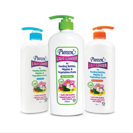 Liquid Cleanser for Feeding Bottles, Nipples & Vegetables
