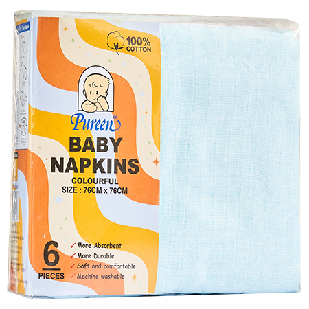 Baby Napkins (Colourful)