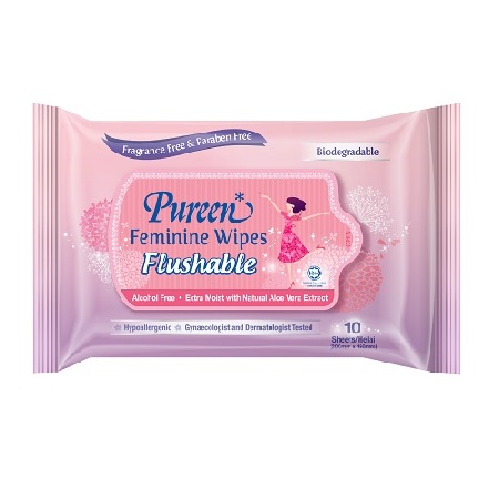 Feminine Wipes Flushable