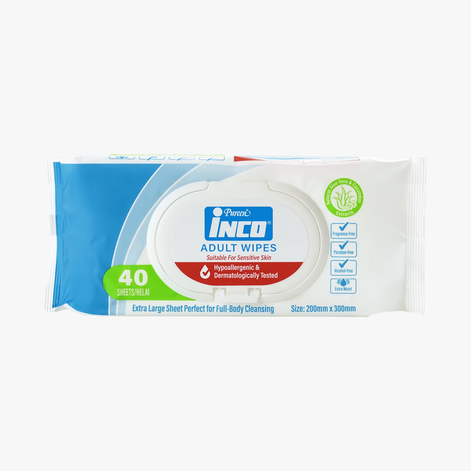 Pureen INCO Adult Wipes