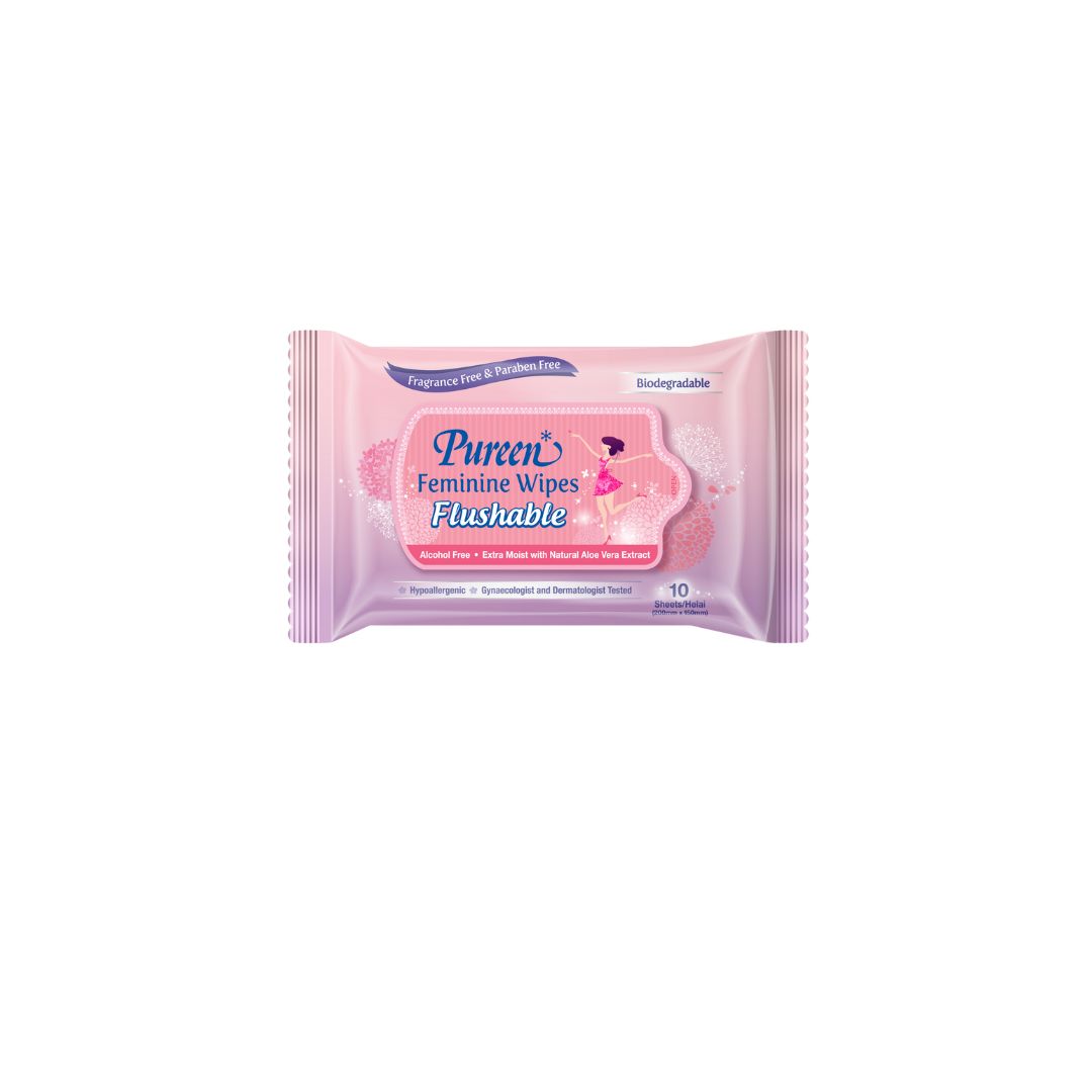 Feminine Wipes (Flushable) Fragrance Free