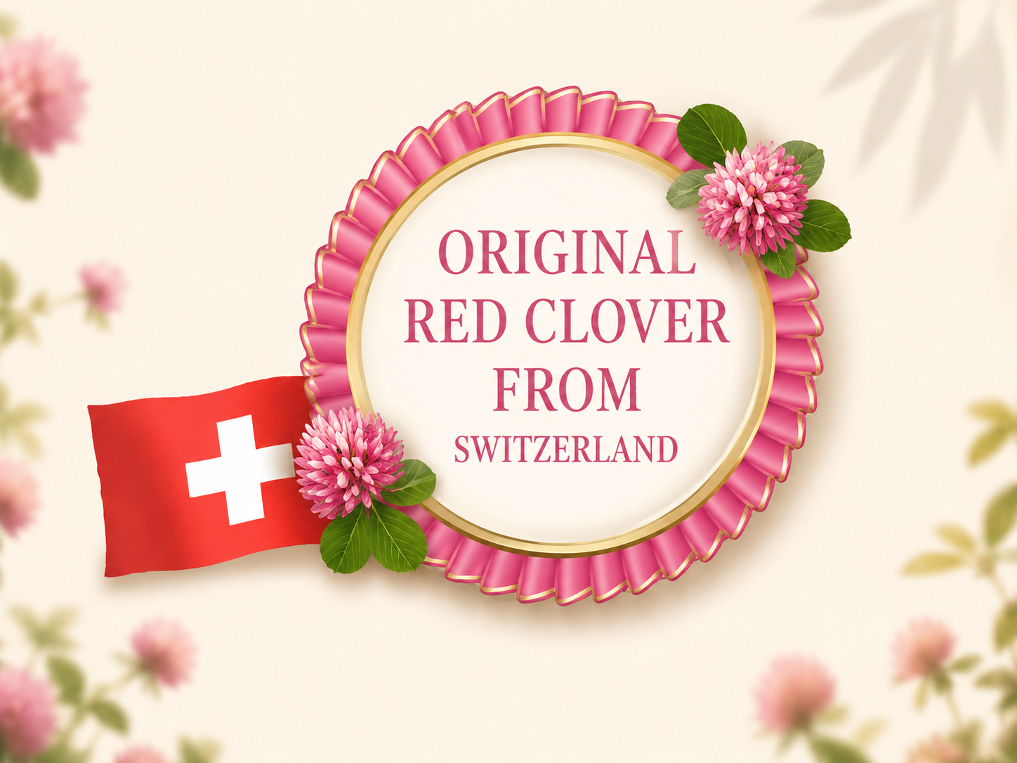 Original Red Clover from Switzerland