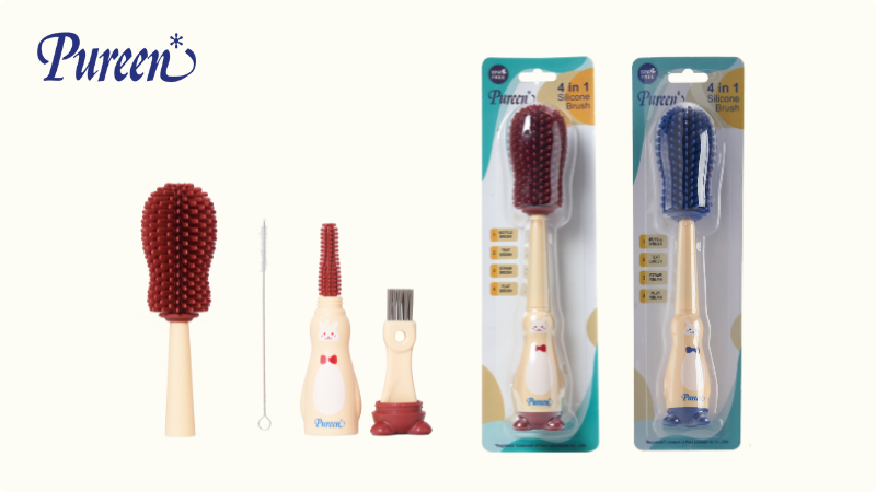 Card Silicone Brush