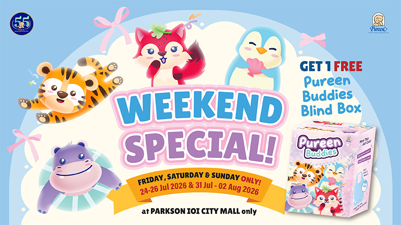 Pureen Buddies Thematic Fair @ Parkson IOI City Mall