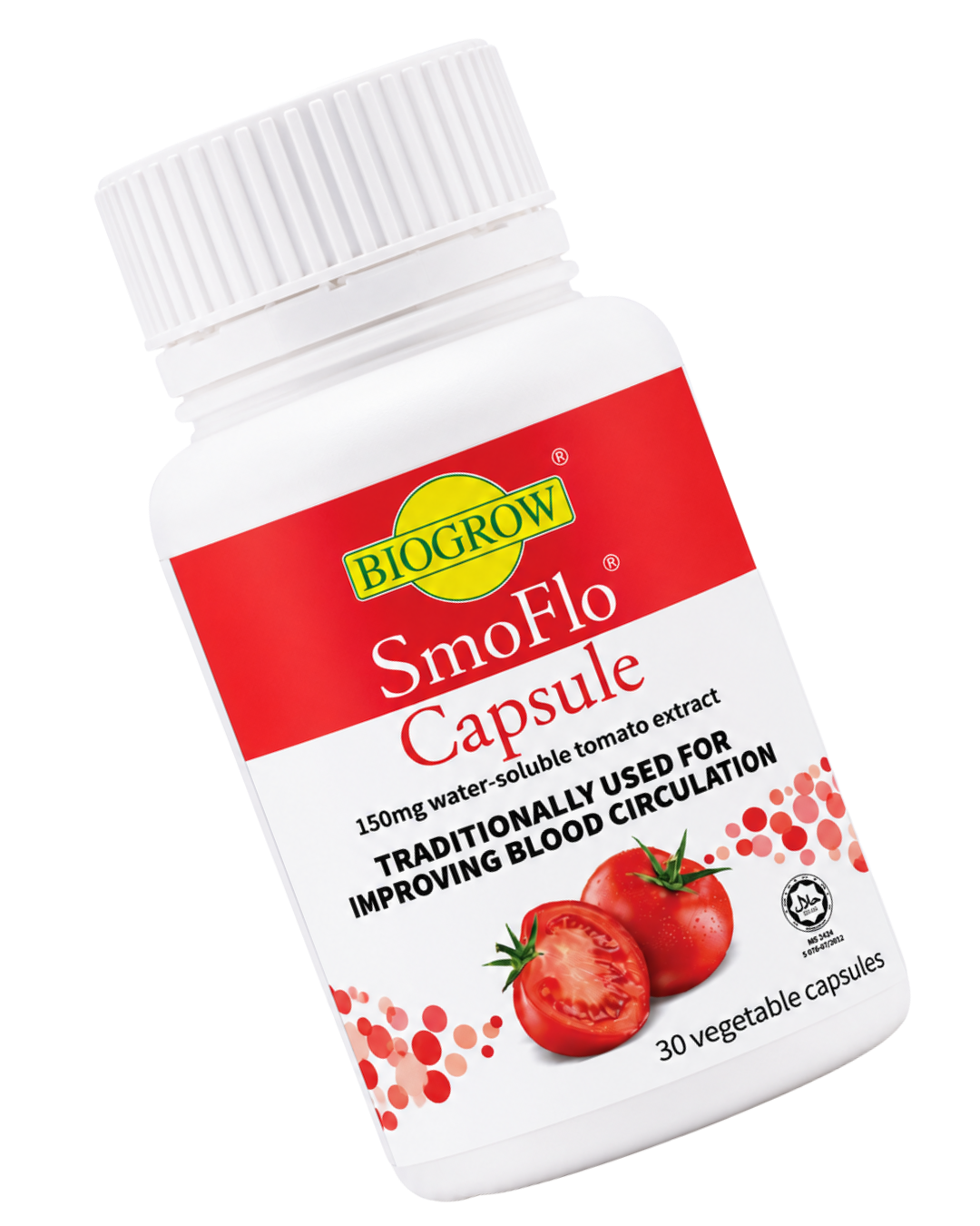 Biogrow SmoFlo Capsule bottle