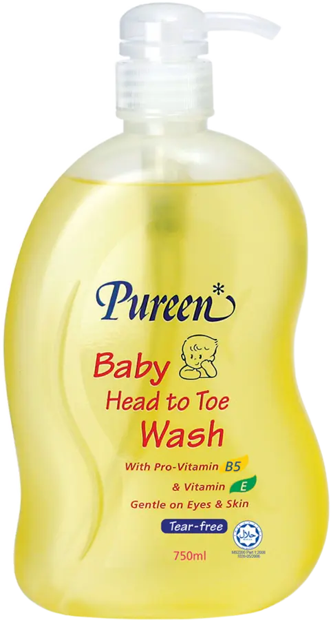 Pureen Baby Head to Toe Wash 750ml