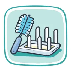 Brushes / Drying Rack