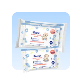 Hand & Mouth Wipes